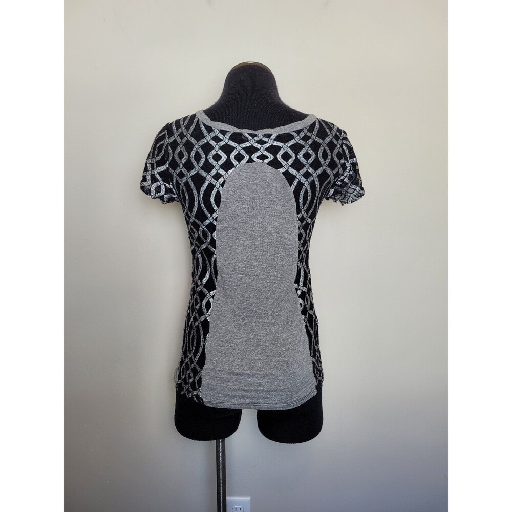Angels & Diamonds Graphic T-Shirt Demonia Affliction Goth Emo Grunge Mesh Small - Picture 12 of 12